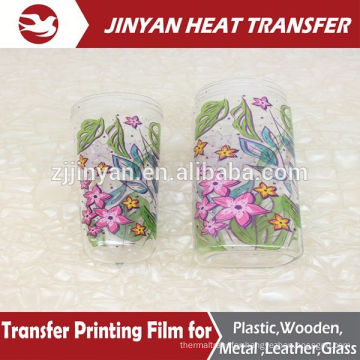 heat transfer film for decorative adhesive label